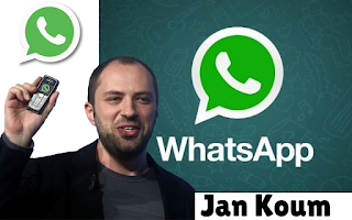 Jan Koum Pendiri Aplikasi WhatsApp Jan Koum dan Brian Acton Pendiri Aplikasi WhatsApp Messenger