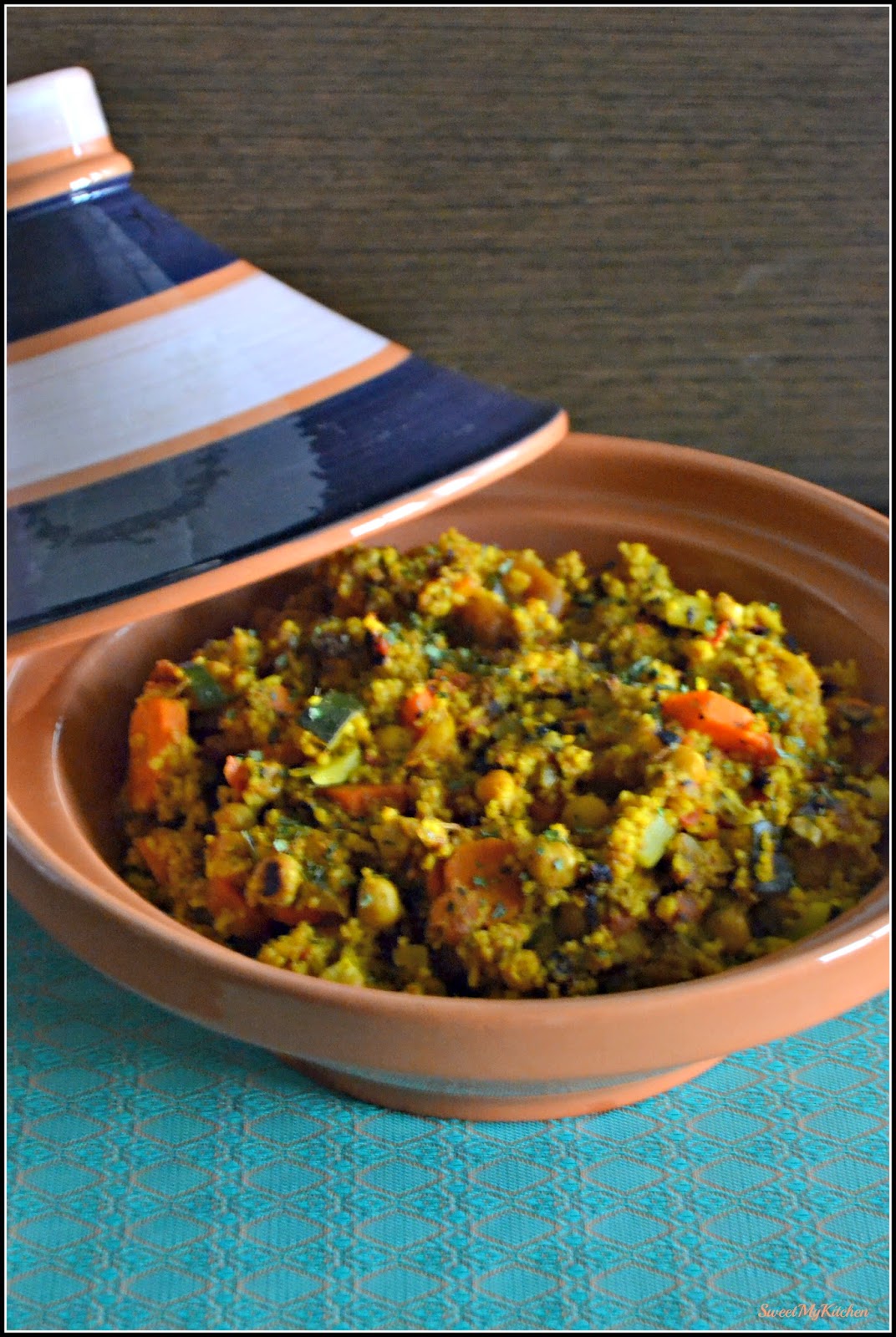 Sweet my Kitchen Tagine de legumes e cuscuz