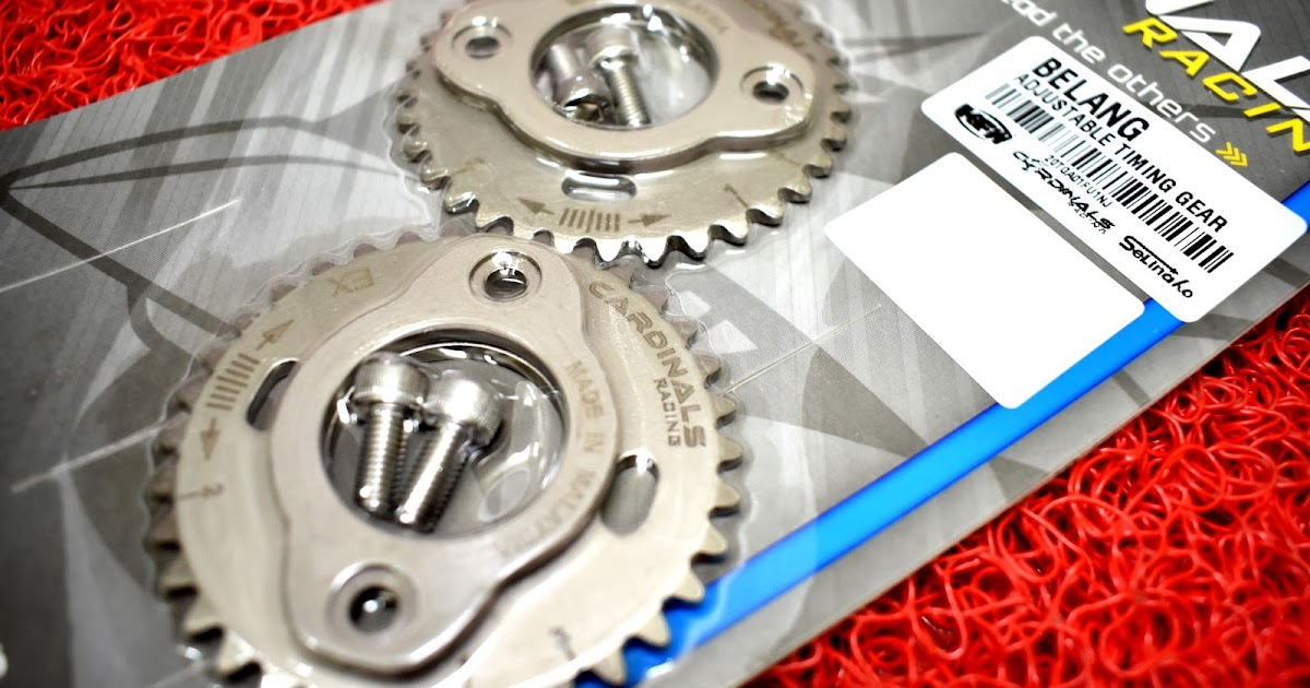 CARDINALS ADJUSTABLE TIMING GEAR SUZUKI BELANG /150 / SATRIA FU