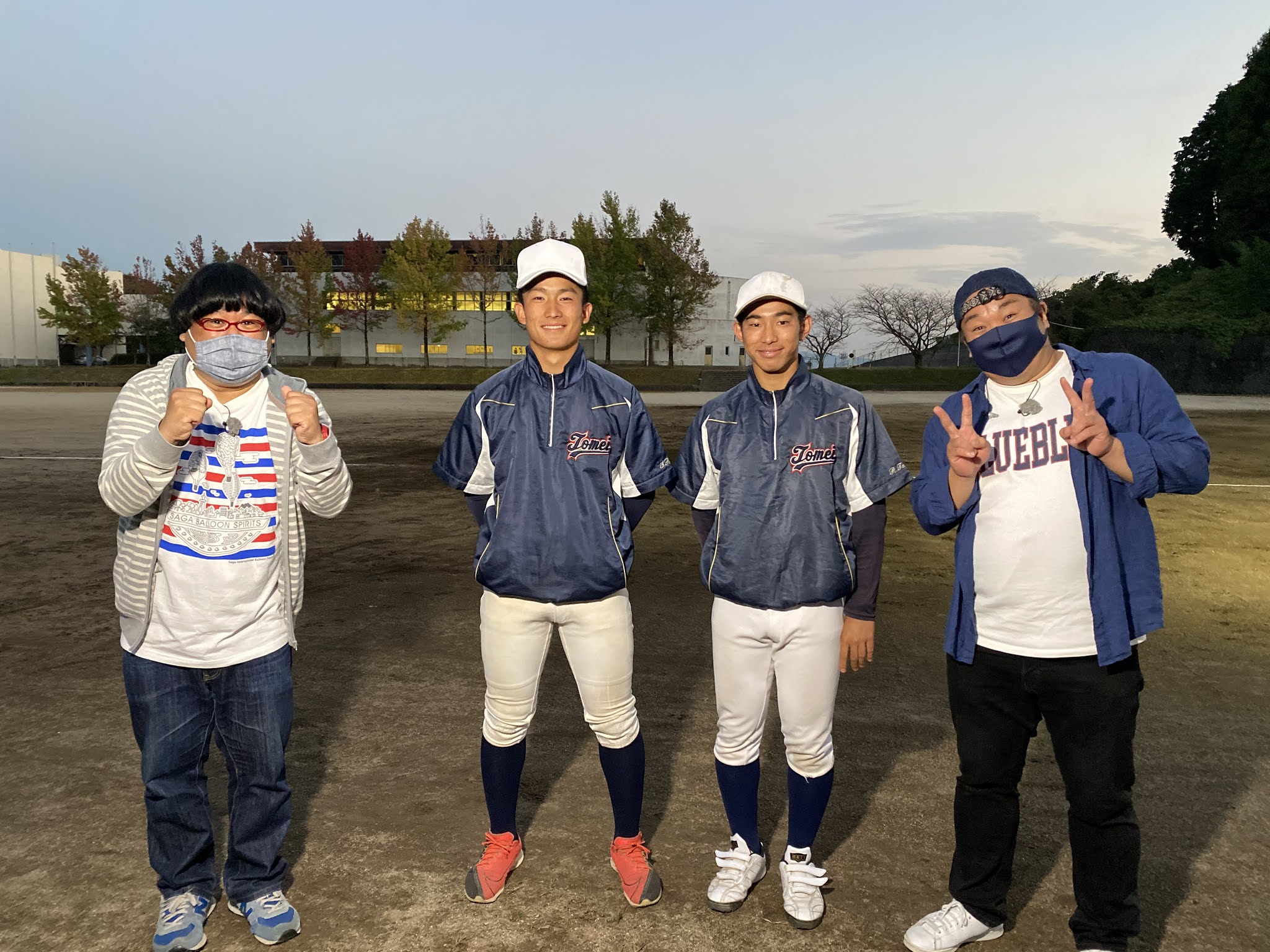 東明館硬式野球部 公式ブログ サガテレビ かちかちPress「カミング中継」