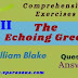 Comprehension Exercises |  The Echoing Green | William Blake | Class 7 | Textual Question and Answer | Grammar |  প্রশ্ন ও উত্তর