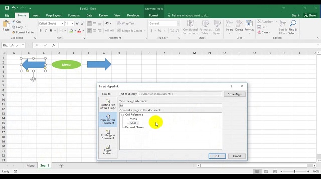 Cara Membuat Hyperlink di Excel