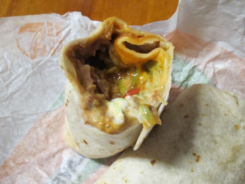 Taco Bell Burrito Supreme Carbs Burrito Walls