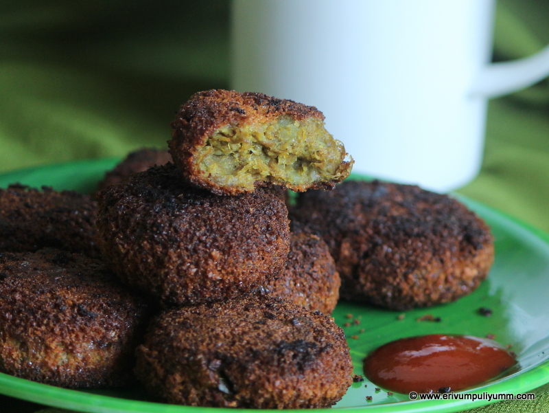 Erivum Puliyum: Beef Cutlet (Step by Step Pics) & Good Bye 2019