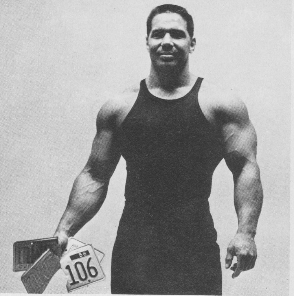 The Tight Tan Slacks of Dezso Ban Weight Training and