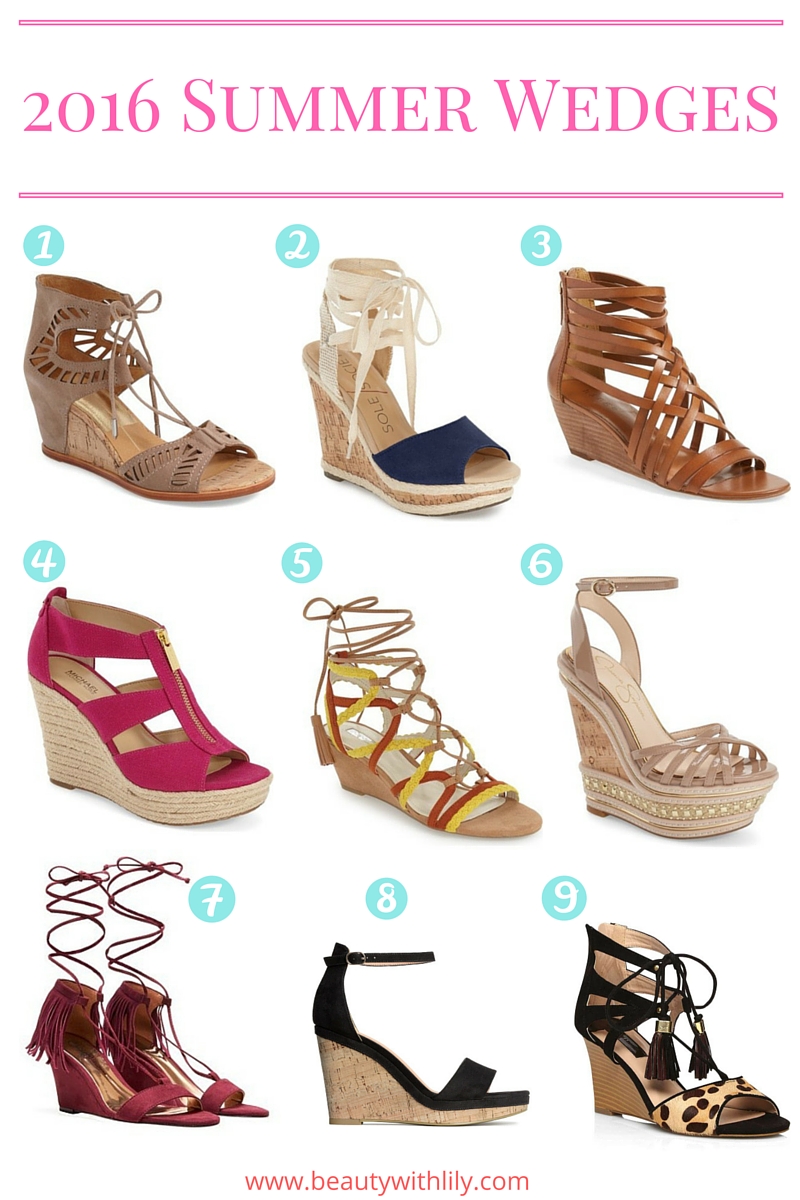 beautiful wedges for summer