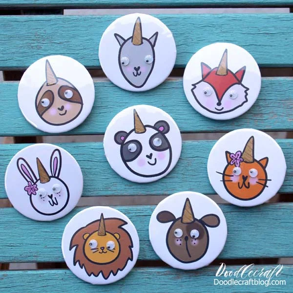 Cute Stickers Kawai On Pink Magic Emblem Creative Stock