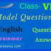 Model Question -1 | English | Class 7  | Question & Answer | Grammar