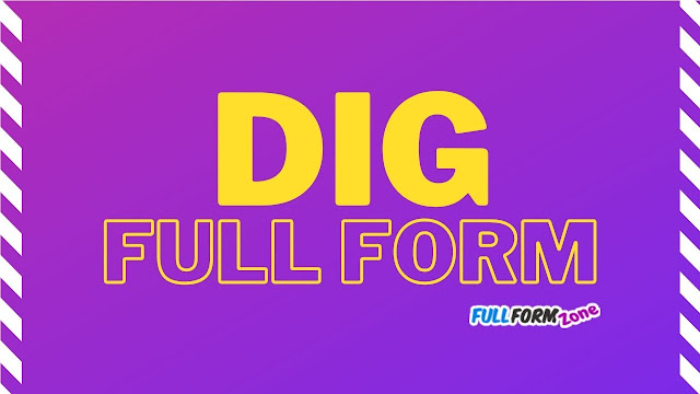 Full Form of DIG