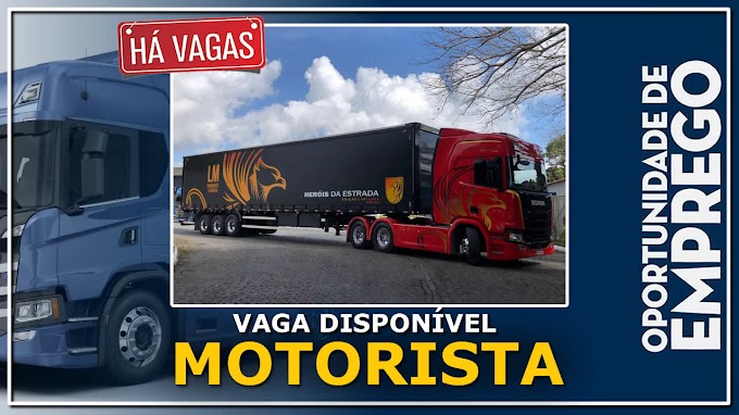 Grupo T2P abre vagas para Motorista Carreteiro 