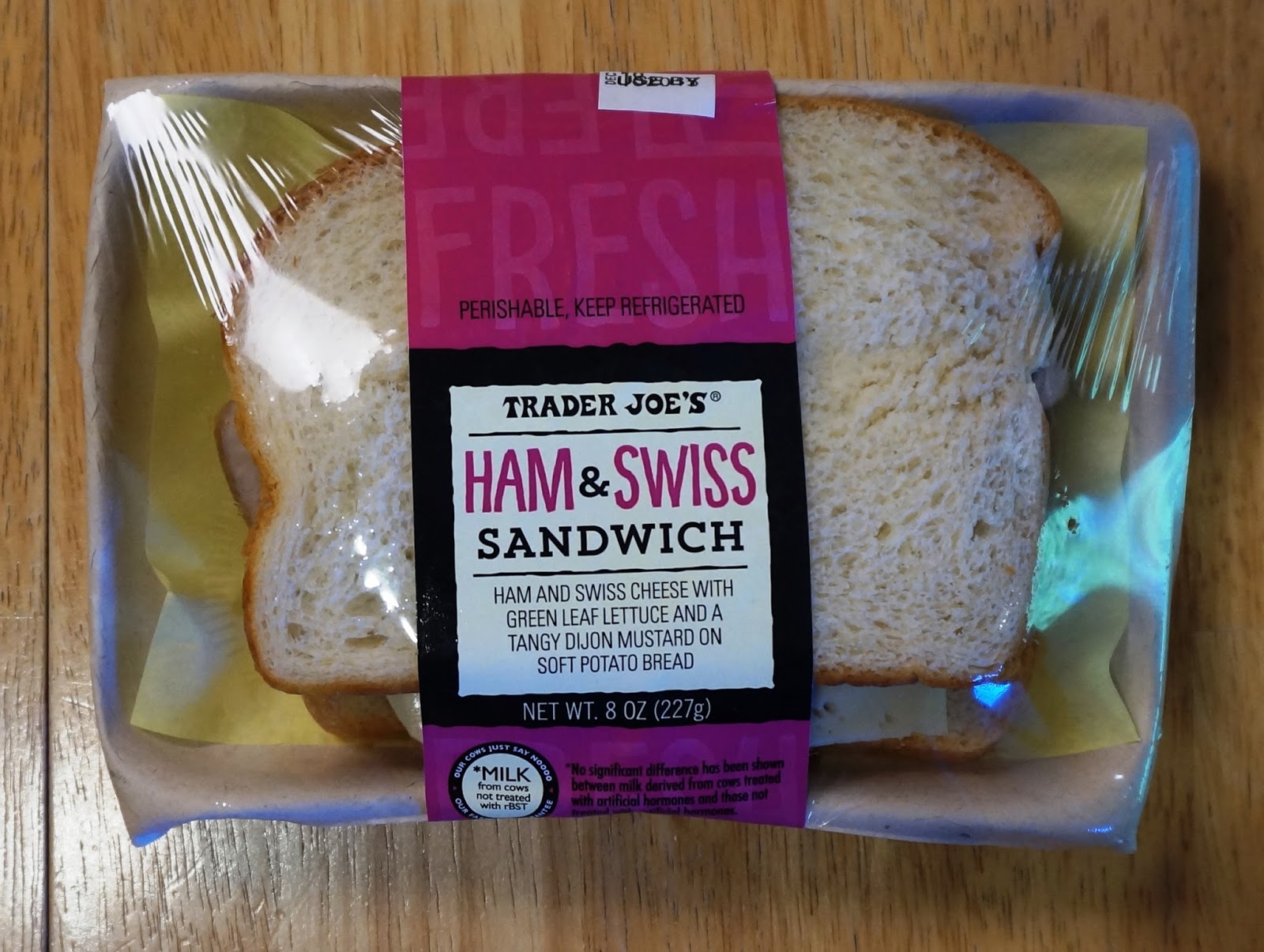 Exploring Trader Joe's Trader Joe's Ham & Swiss Sandwich
