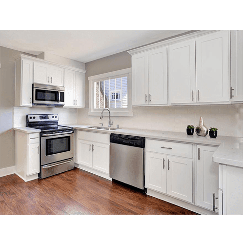 Buy Fabuwood as it comes in better quality and within your budget