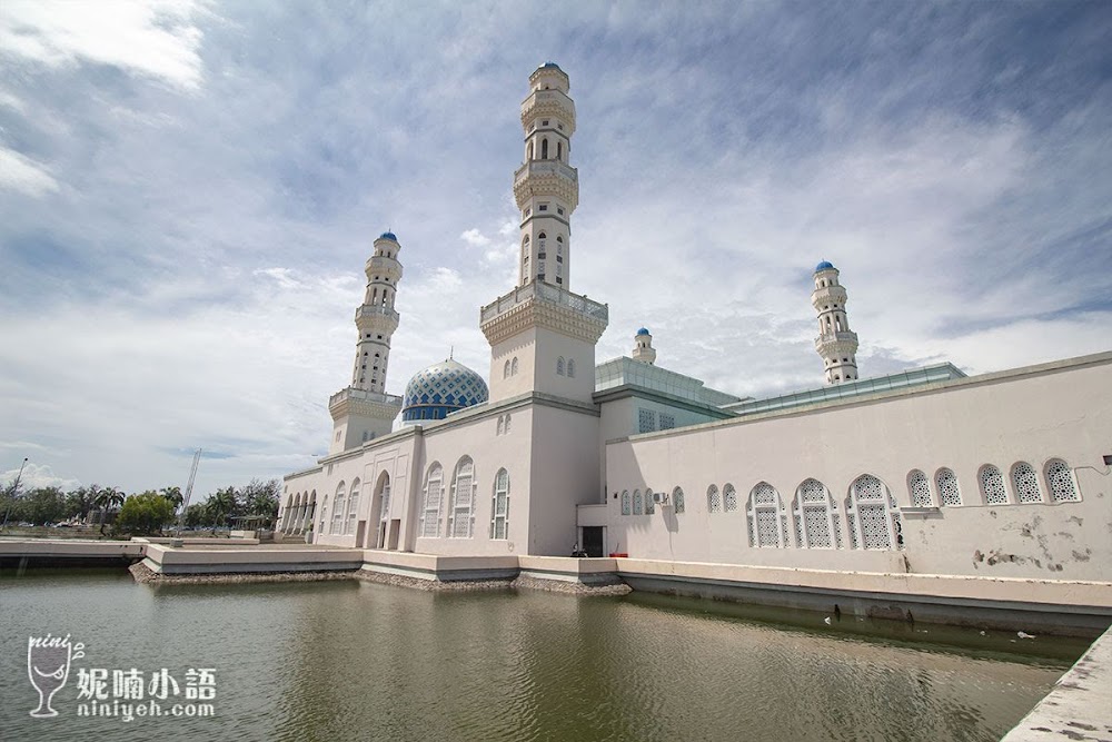 【沙巴亞庇景點】水上清真寺 City Mosque。沙巴最美的清真寺重起開放參觀