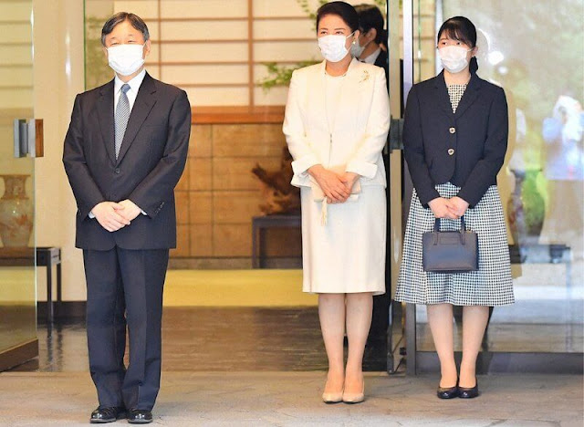 Emperor Naruhito, Empress Masako and their daughter, Princess Aiko moved to their new residence in the Imperial Palace. Crown Princess Kiko