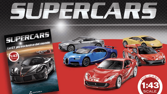 Colección Supercars 1:43 Centauria Italia