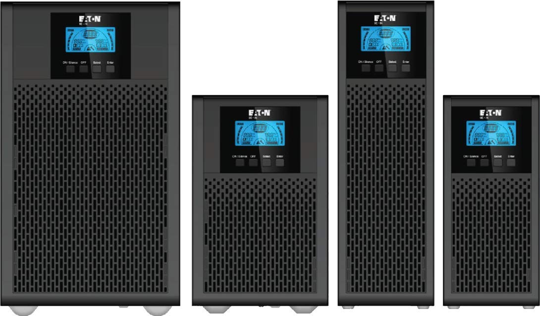 Eaton 9E in 1 kVA Online Double Conversion UPS with Internal Batteries