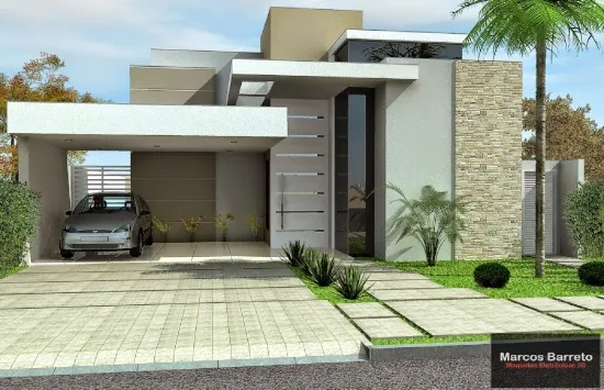 desain rumah minimalis dengan atap dak beton