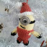 PATRON GRATIS MINION SANTA CLAUS AMIGURUMI 22036