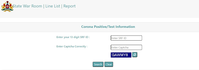 Download COVID test result report online