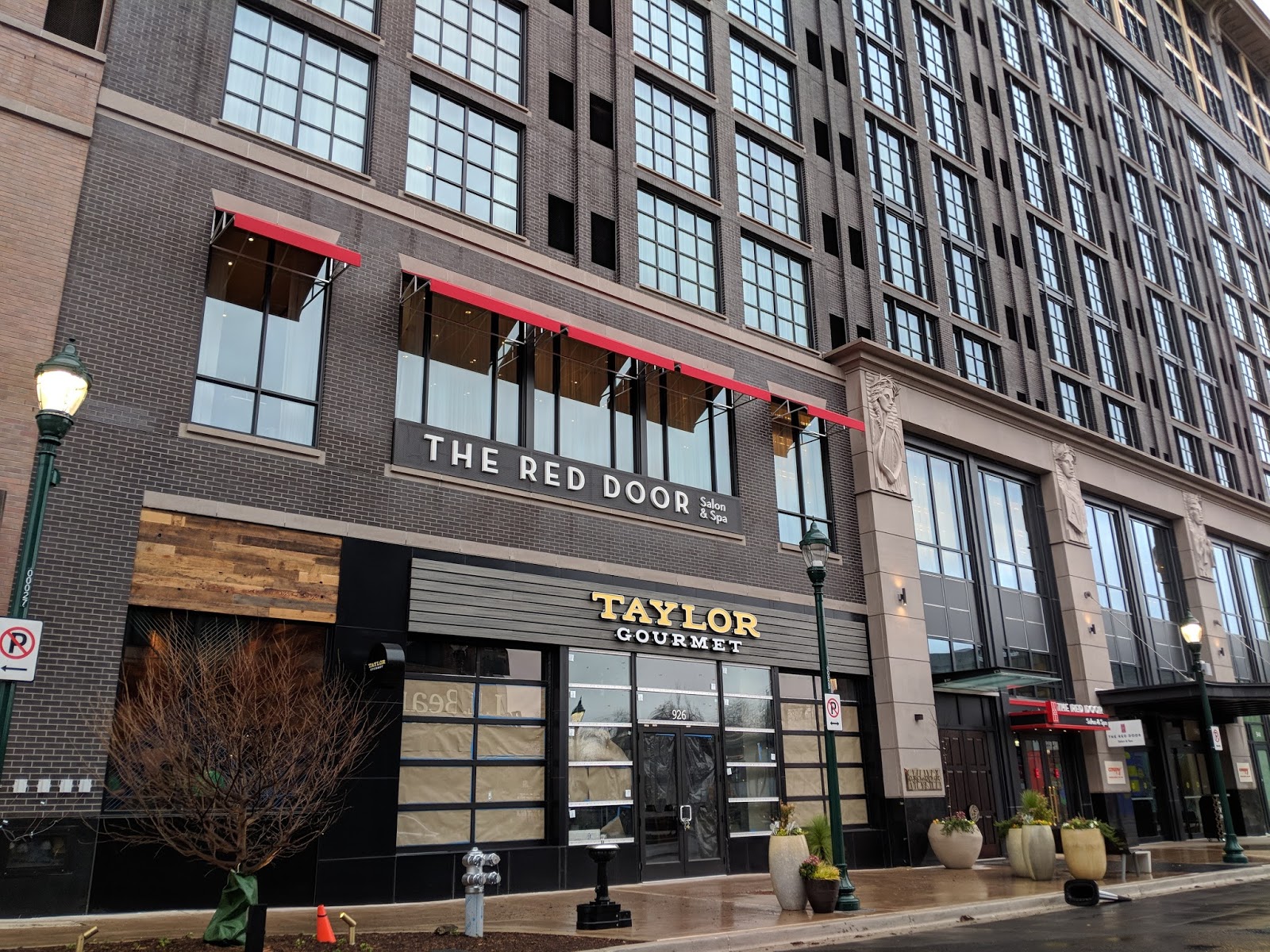 Robert Dyer Bethesda Row Taylor Gourmet Signs Installed At Pike