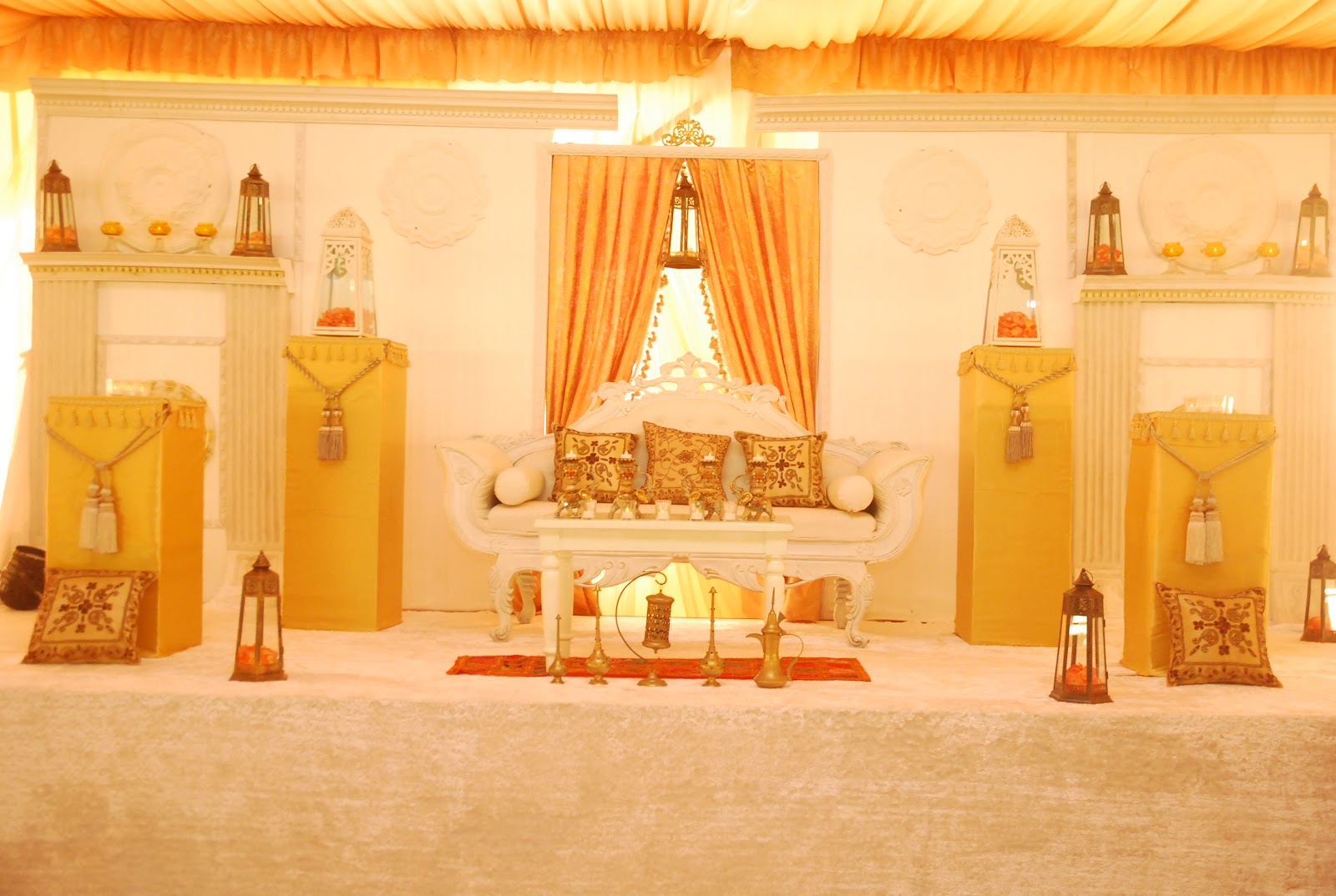 AQUARIAN TOUCH EVENTS NG: MOROCCAN THEMED WEDDING DECOR