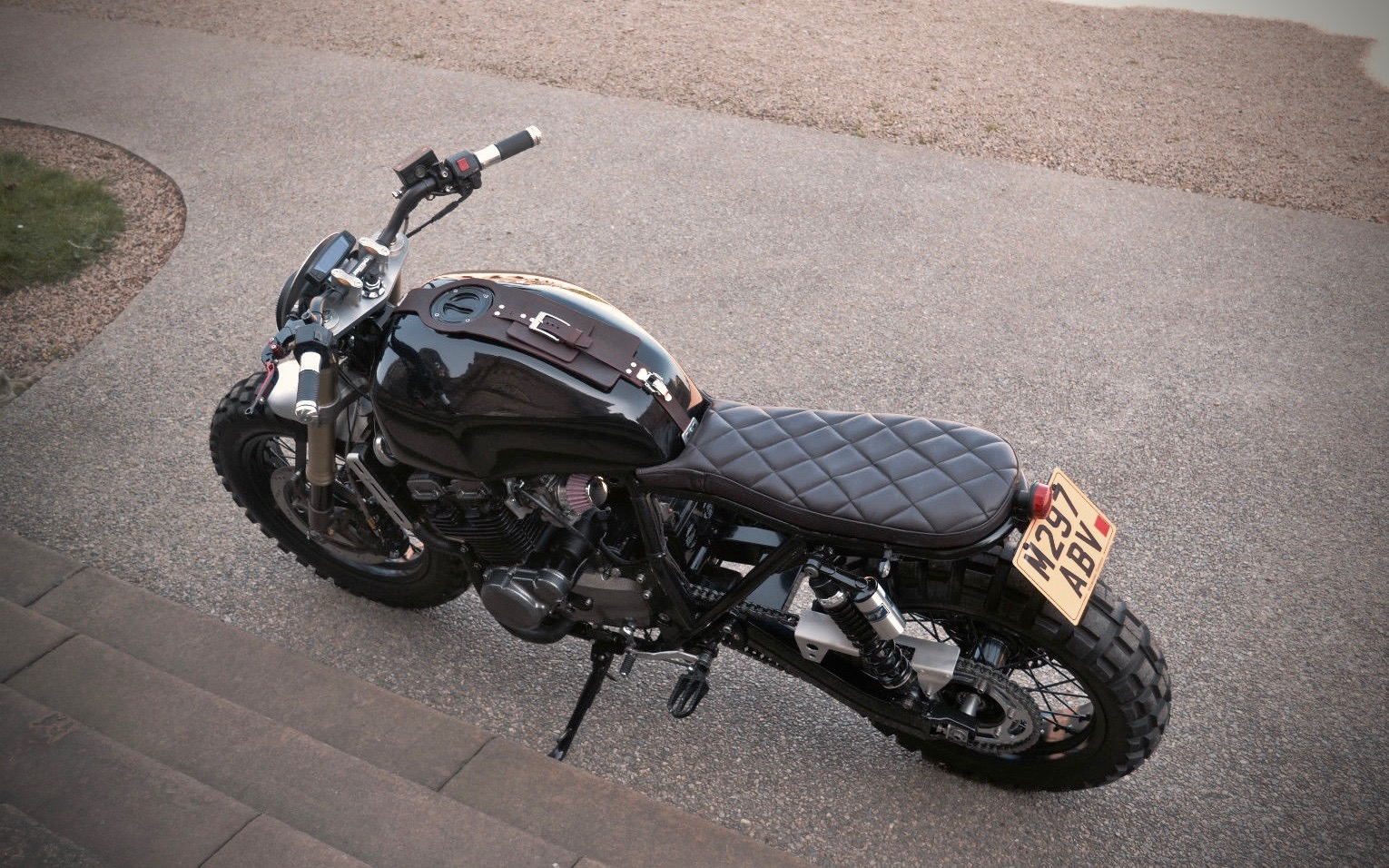 Suzuki GSXR 400 скремблер