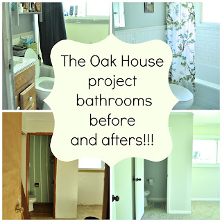 Complete budget bathroom renovations with befores and afters ...