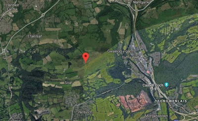 0 garthmountainJPG Roswell Gales: Extrañas y enormes luces de un #ovni en Gales hubieron explosiones y aviones militares. A 2 años sigue siendo todo un misterio