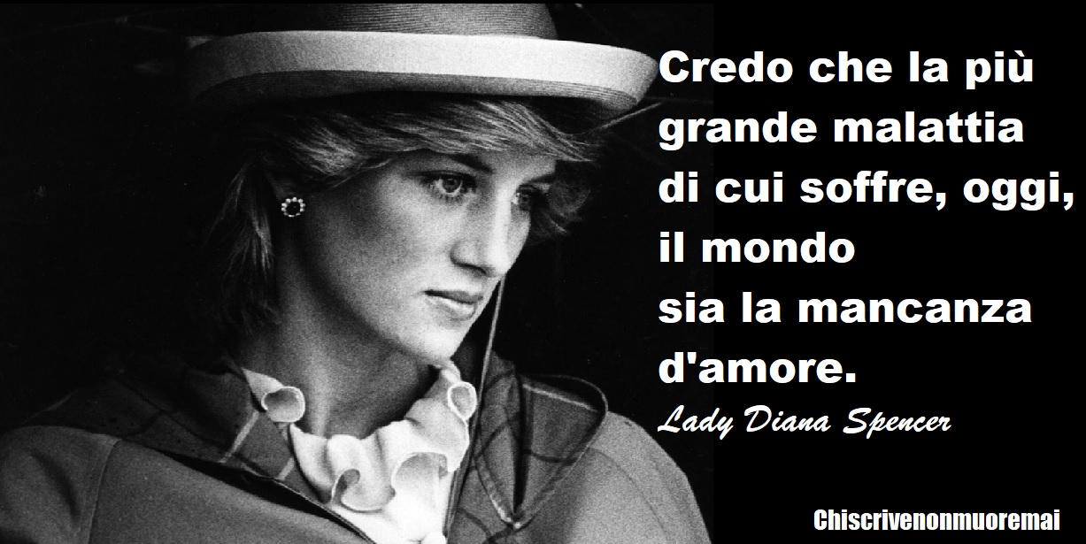 Chi scrive non muore mai La mancanza d'amore