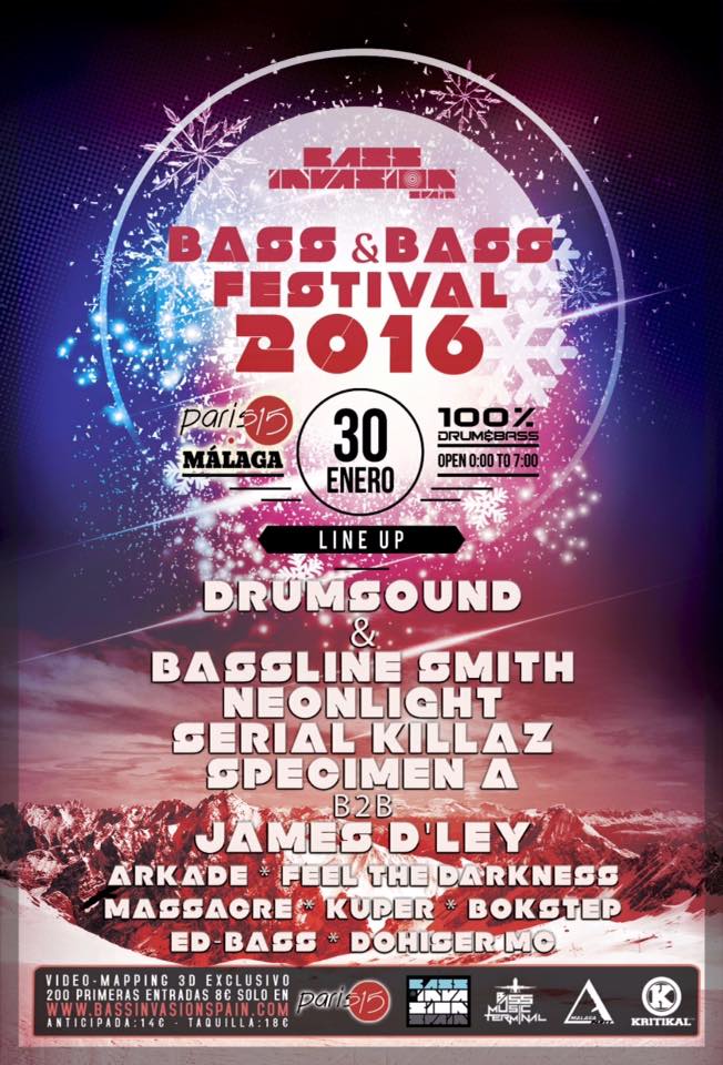 Bass & Bass Festival by Bass Invasion Spain DNB Spain