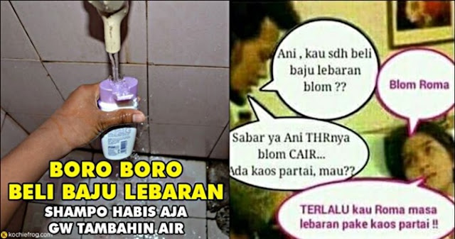 Kumpulan Gambar Meme Baju Lebaran, Bikin Sakit Perut Liatnya