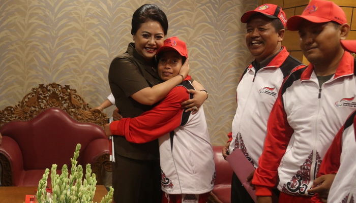 Bertolak ke Jawa Barat, 11 Atlet Tabanan Ikuti National Paralympic
