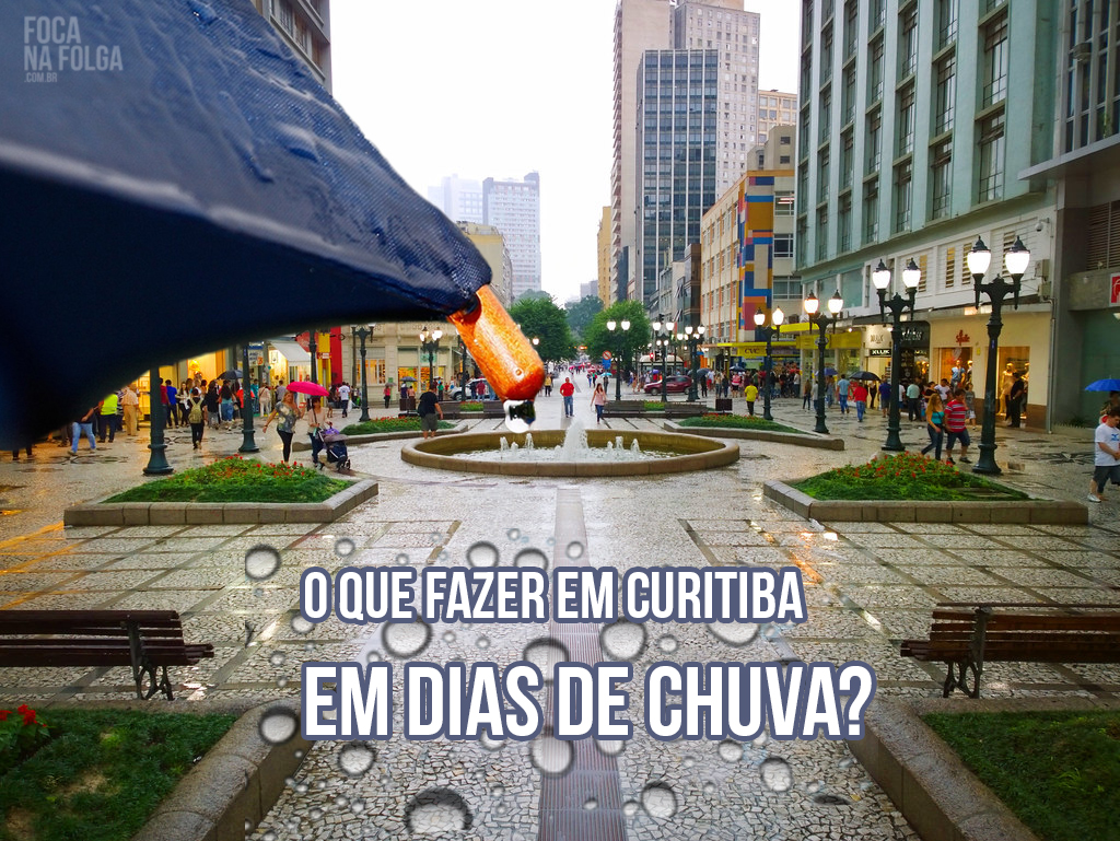 Saiba o que visitar em Curitiba em dias de chuva