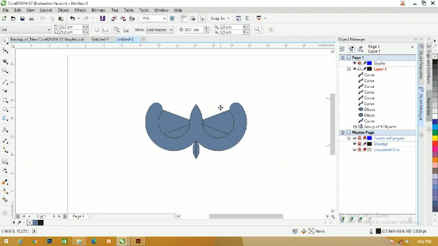 Free File : Cara Membuat logo Keren Burung Hantu Illustrator Dan Corel