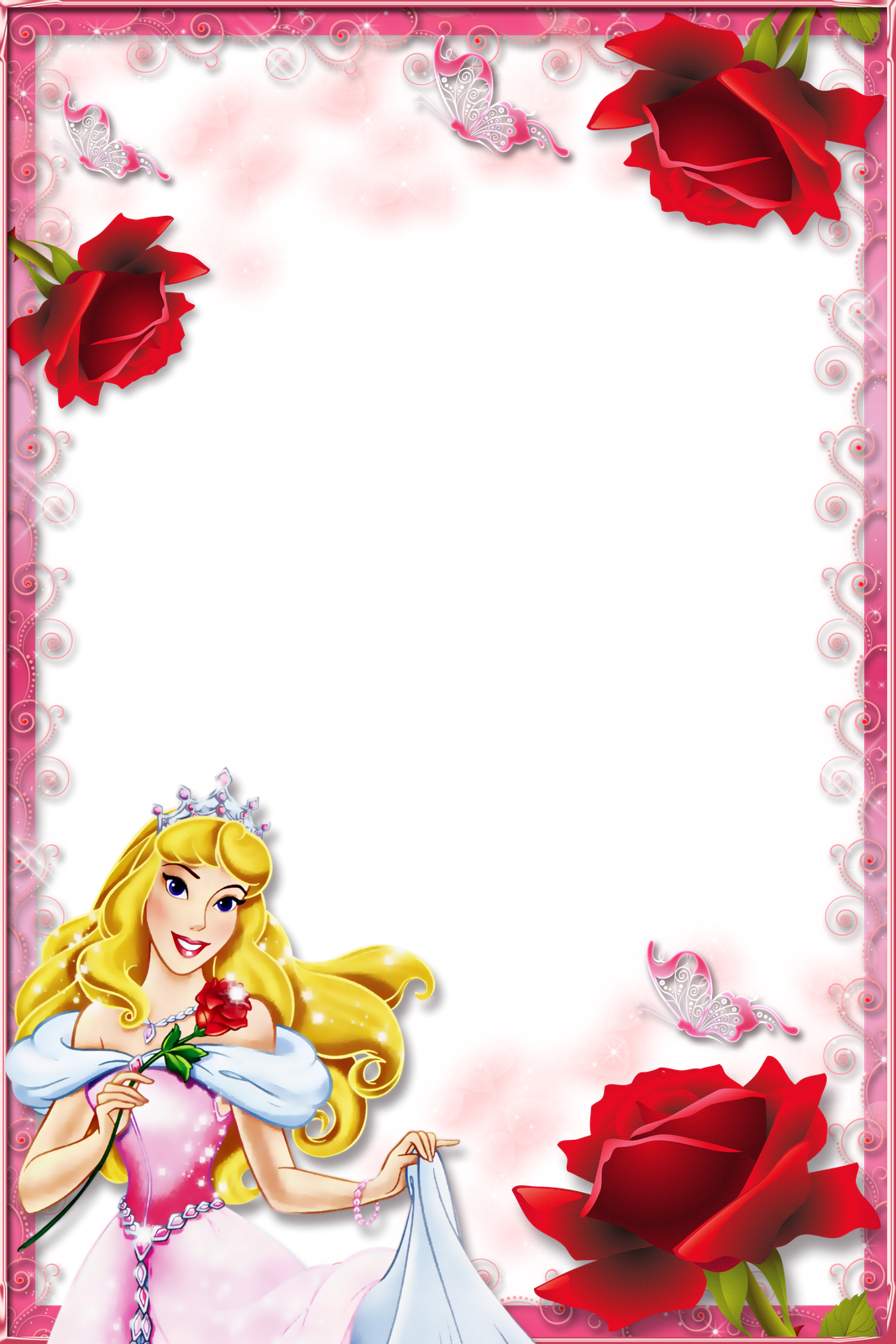 Frames PNG princesas disney #7 | Imagens para photoshop