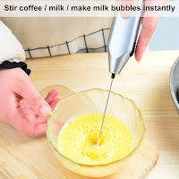 Mini Electric Hand Mixer Egg Coffee Whisk