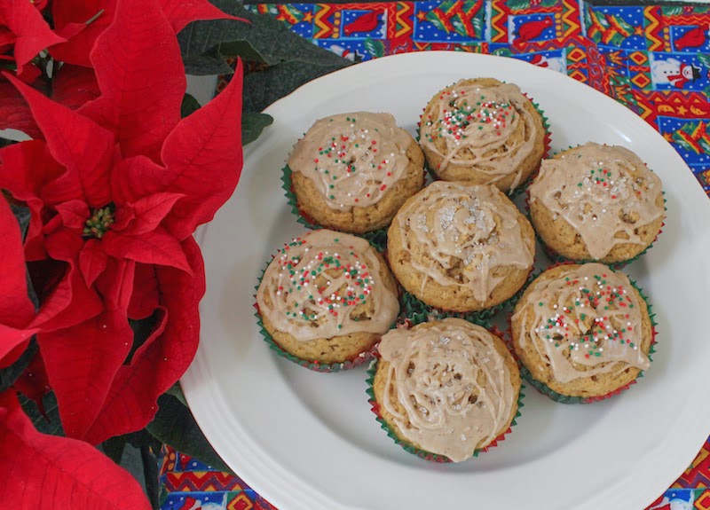 Food Lust People Love: These delicious eggnog muffins with eggnog glaze are redolent with bourbon, eggnog, brown sugar, cinnamon and nutmeg, are perfect for an easy Christmas morning breakfast or afternoon treat. Food Lust People Love: These delicious eggnog muffins with eggnog glaze are redolent with bourbon, eggnog, brown sugar, cinnamon and nutmeg, are perfect for an easy Christmas morning breakfast or afternoon treat.