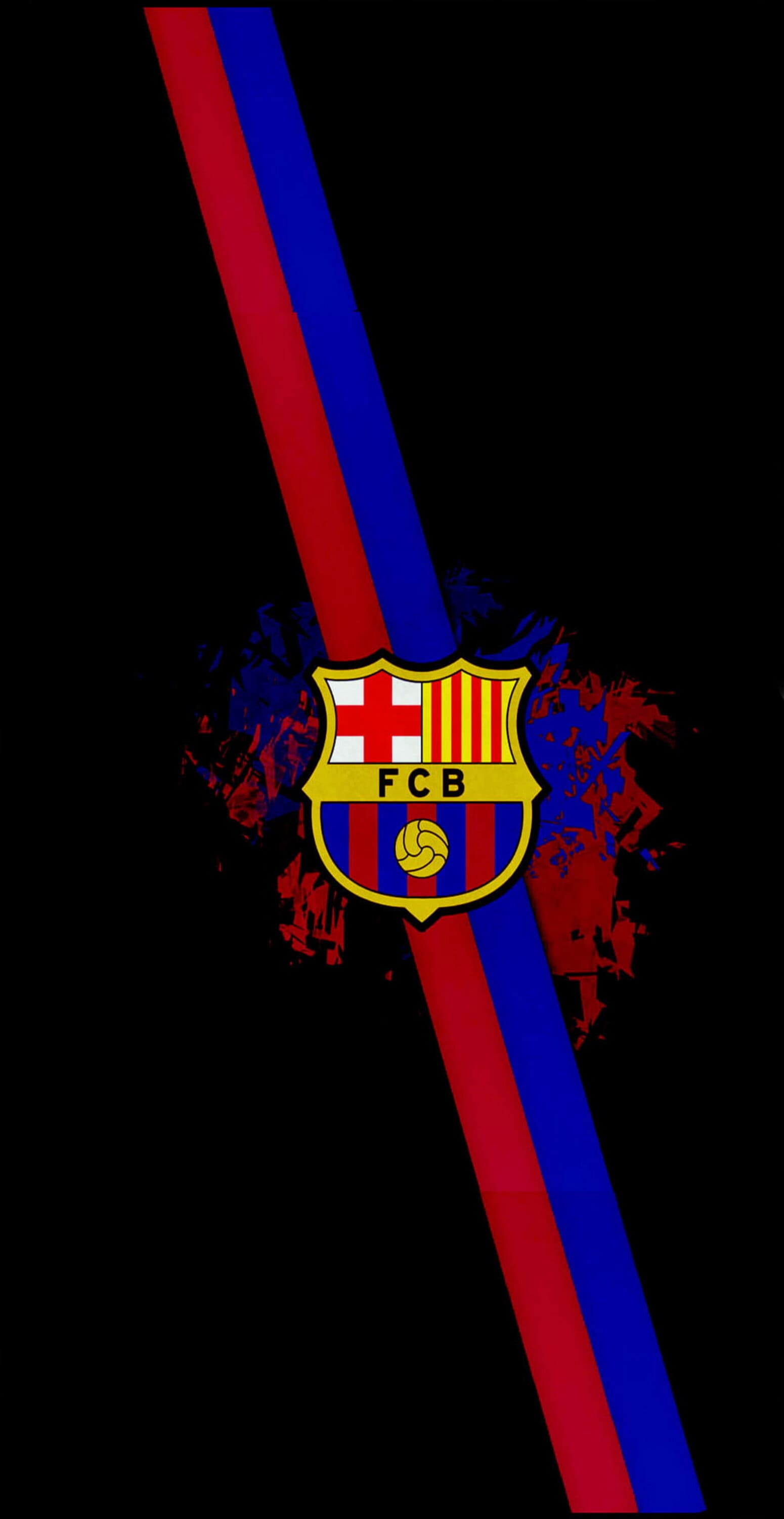 تحميل خلفية شعار برشلونة بدقة 4K، خلفيات فخمه، رياضة