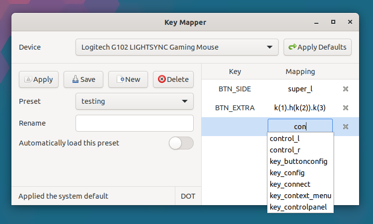 remap keys ubuntu