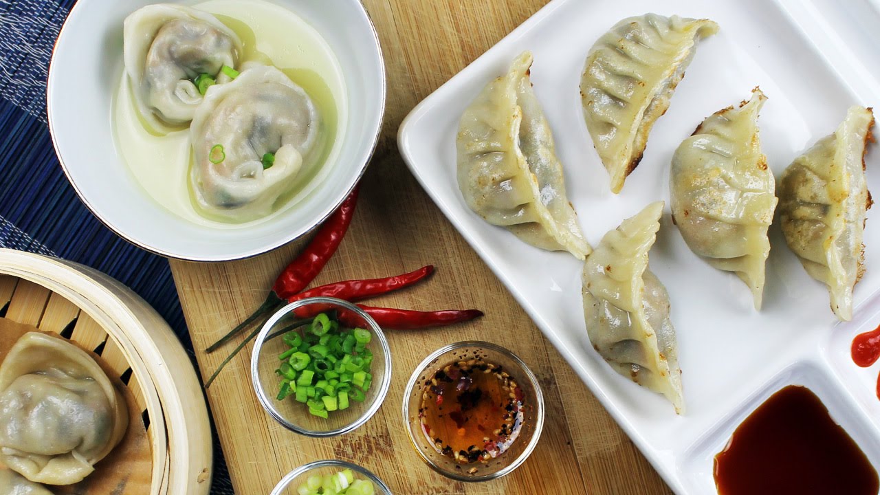 How to Cook Dumplings Boil, Steam, or PanFry Cooking Tutorial by Mary's Test Kitchen