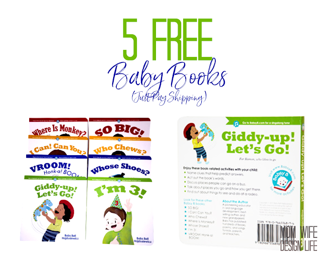 Mom Wife Design Life FREEBIE Friday 5 FREE Baby Books