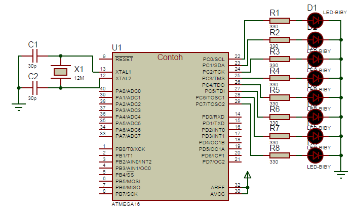 Instal Proteus 8 dan Bascom AVR.