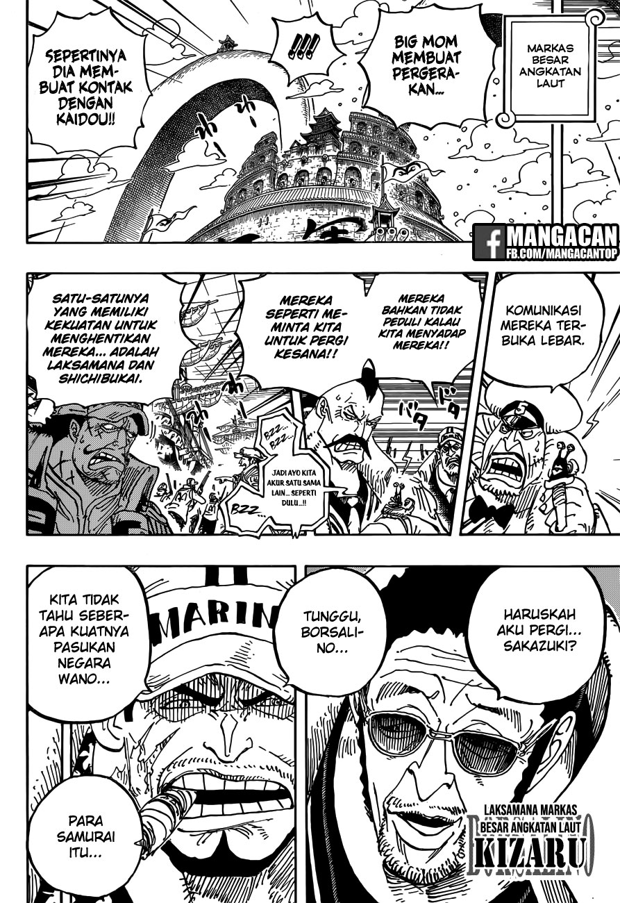 One Piece Chapter 907 Tahta yang Kosong