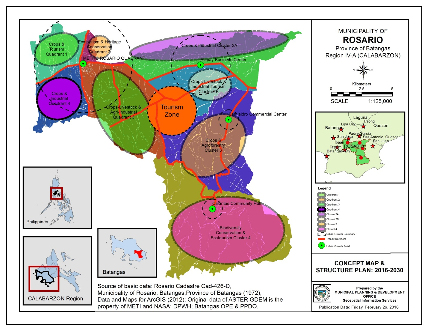 to Municipality of Rosario Batangas website Development