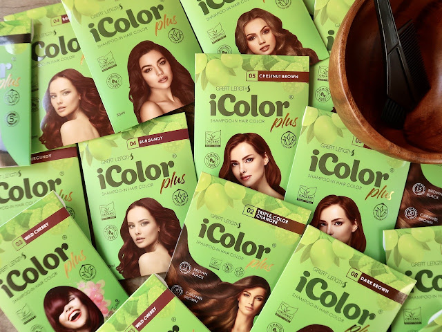 ICOLOR SHAMPOO IN HAIR COLOR: GREAT HAIR COLOR FOR ONLY P60 morena filipina hair color blog