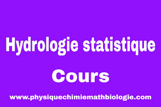 Cours d'Hydrologie statistique PDF