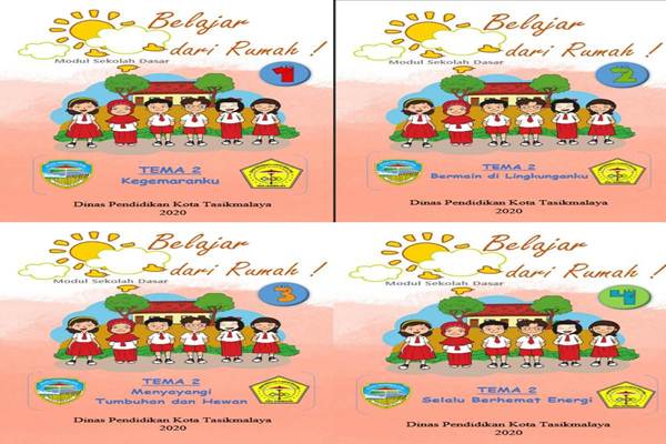 MODUL BDR TEMATIK SD MASA PANDEMI 2020, sinyanur, SINYANUR, www.sinyanur.my.id MODUL BDR TEMATIK SD MASA PANDEMI 2020