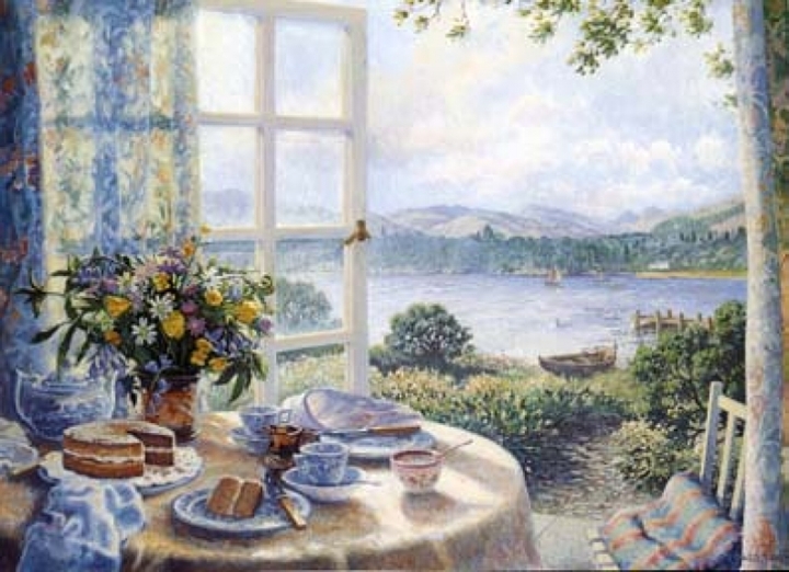 Stephen Darbishire 1940 | British Interiors and Landscape painter Stephen Darbishire 1940 | British Interiors and Landscape painter