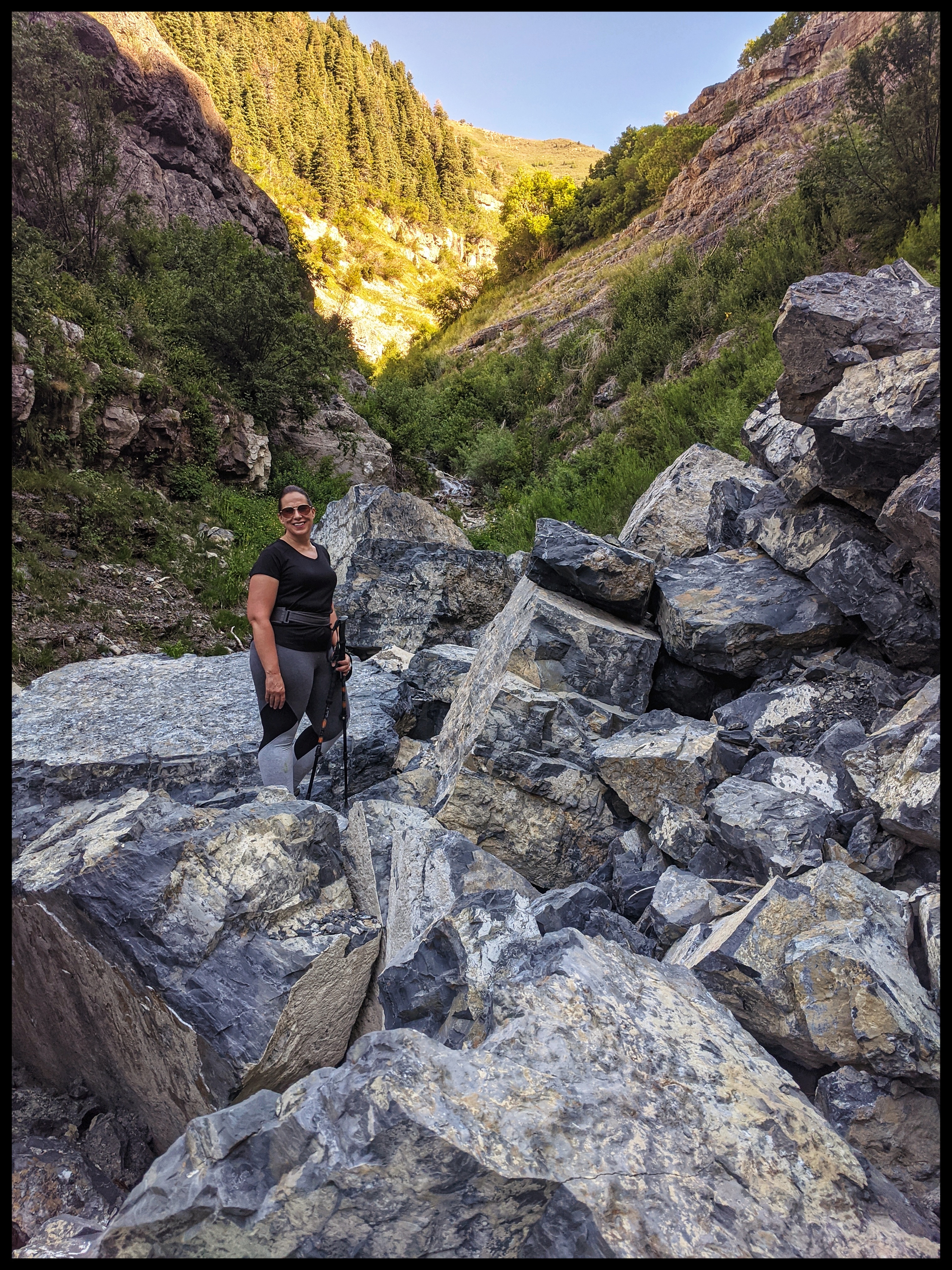 Slide Canyon 062 Waterfall in Provo Canyon in 360 Degrees