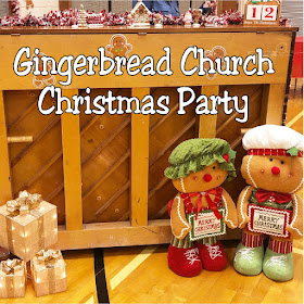Decorate for your church Christmas party with this fun gingerbread party theme.  With simple and fun gingerbread party decorations and sweet photo booths perfect for families and Santa, this church Christmas party will put everyone in a sweet spirit for Christmas.